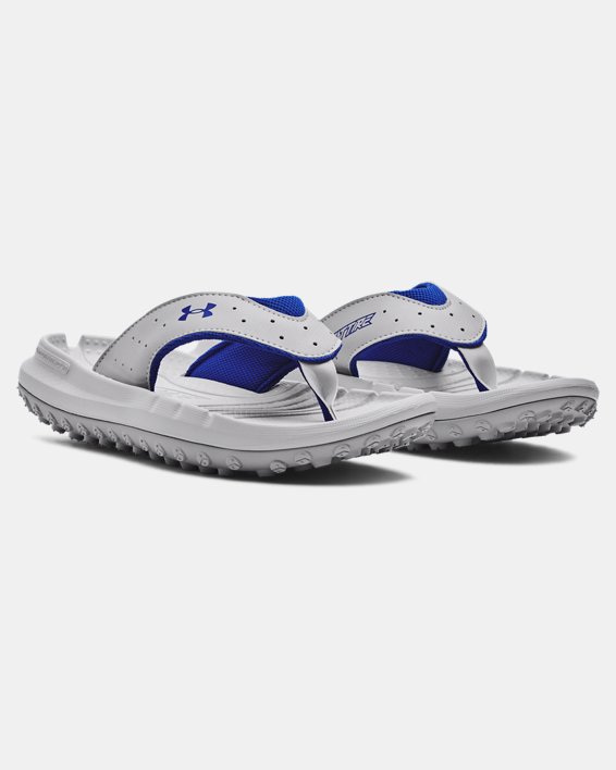 Unisex UA Summit Fat Tire Sandals in Gray image number 3